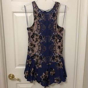 Free people floral slip dress